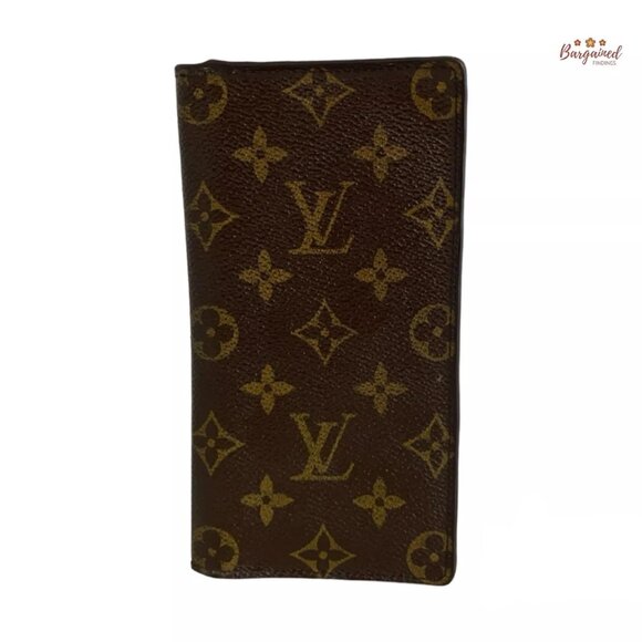 Authentic LOUIS VUITTON Monogram Coated Canvas Portefeuille Brazza Bifold Wallet - Picture 1 of 11